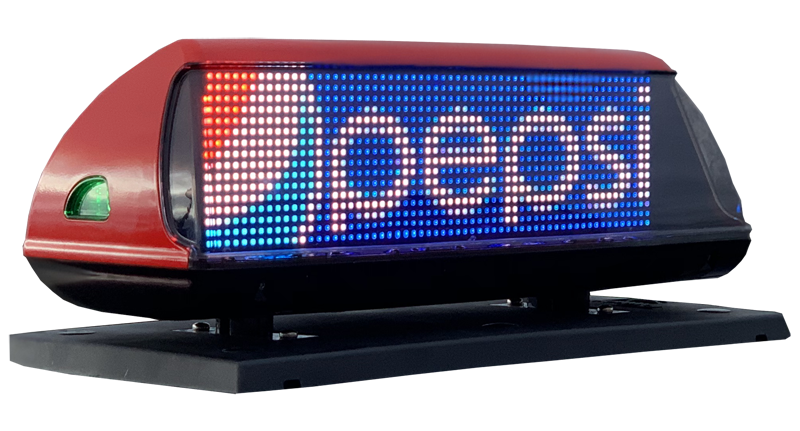 Verdien inkomsten door taxireclame te tonen op Pointguard's iToplight D-300 smart taxibord