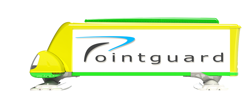 iToplight D-200 Smart taxibord met geïntegreerde reclame - van Pointguard Zweden